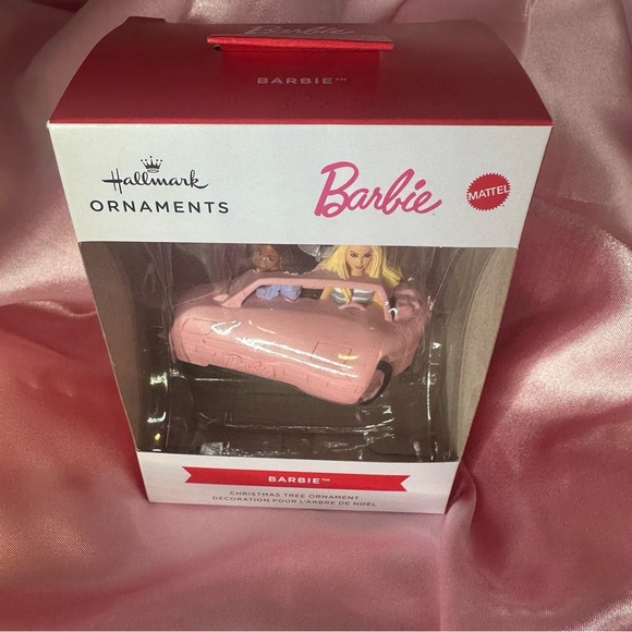 NEW Hallmark Barbie™ Pink Convertible Ornament – 2023 - Picture 5 of 7